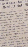 William Harvey Weaver, Jr William Harvey Weaver, Jr