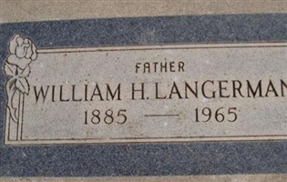 William Henry Langerman