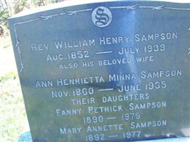 William Henry Sampson William Henry Sampson