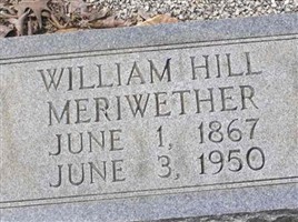 William Hill Meriwether William Hill Meriwether