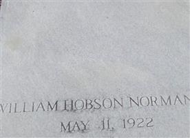 William Hobson Norman, Jr