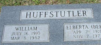 William Huffstutler William Huffstutler