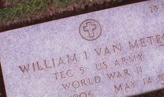 William I Van Meter