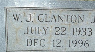 William Jasper Clanton, Jr William Jasper Clanton, Jr