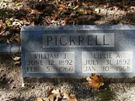 William Joe "Willie" Pickrell William Joe "Willie" Pickrell