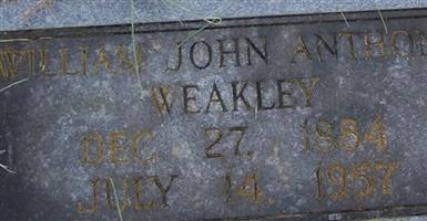 William John Anthony Weakley