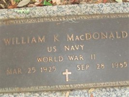 William K MacDonald