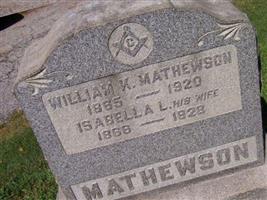William K Mathewson