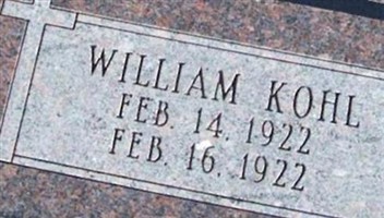 William Kohl William Kohl