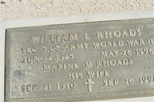 William L Rhoads