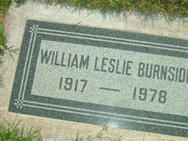 William Leslie Burnside William Leslie Burnside