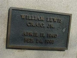 William Lewis Craig, Jr William Lewis Craig, Jr