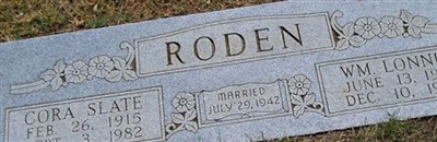 William Lonnie Roden William Lonnie Roden