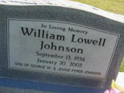 William Lowell Johnson