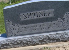 William Lowell Shriner William Lowell Shriner