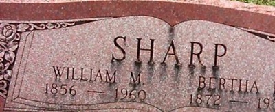 William M Sharp