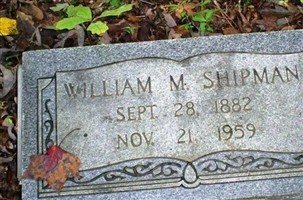 William M Shipman William M Shipman