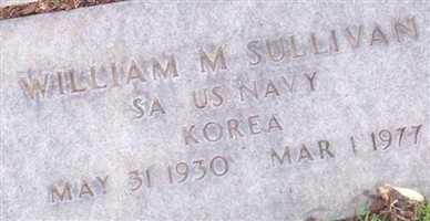 William M Sullivan
