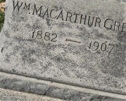 William MacArthur Greene William MacArthur Greene