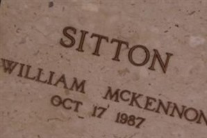 William McKennon Sitton