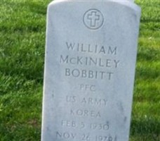 William Mckinley Bobbitt William Mckinley Bobbitt