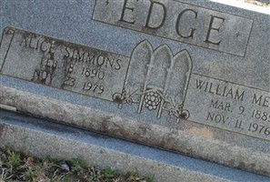 William Melvin Edge William Melvin Edge