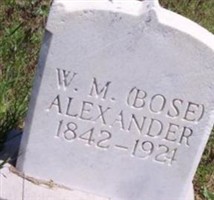 William Merin "Bose" Alexander William Merin "Bose" Alexander