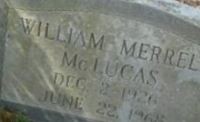 William Merrell McLucas William Merrell McLucas