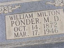 William Milton Ponder