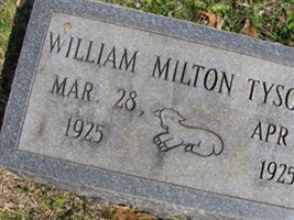 William Milton Tyson, Jr William Milton Tyson, Jr