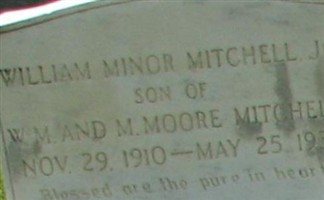 William Minor Mitchell, Jr William Minor Mitchell, Jr