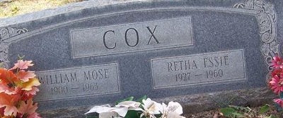 William Mose Cox William Mose Cox