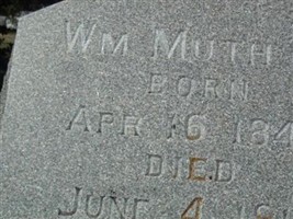William Muth, Sr William Muth, Sr
