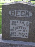 William P Beck