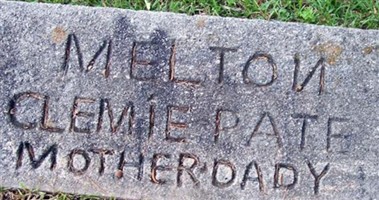 William (Pate) Peyton Melton