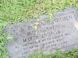 William Power Haselden William Power Haselden
