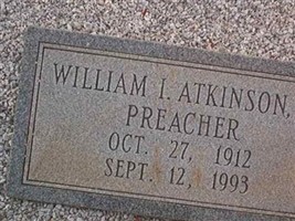 William I. "Preacher" Atkinson, Jr William I. "Preacher" Atkinson, Jr