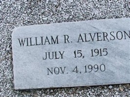 William R Alverson