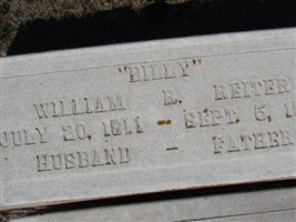 William R "Billy" Reiter William R "Billy" Reiter