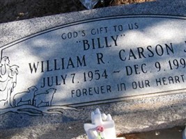 William R Carson, Jr William R Carson, Jr