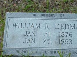 William R Dedman
