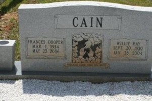 William Ray "Willie" Cain William Ray "Willie" Cain