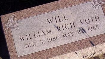 William Rich "Will" Voth