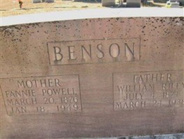 William Riley Benson William Riley Benson