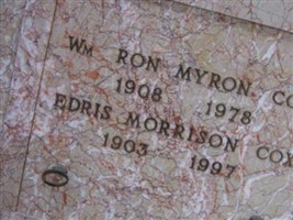 William Ron Myron Cox William Ron Myron Cox
