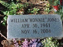 William ''Ronnie'' Jones William ''Ronnie'' Jones