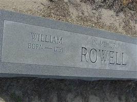 William Rowell