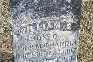 William S. Hardin William S. Hardin