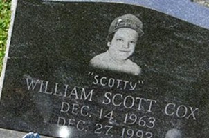 William Scott "Scotty" Cox William Scott "Scotty" Cox