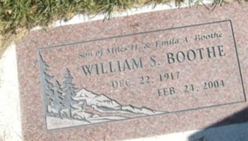 William Stanley Boothe William Stanley Boothe